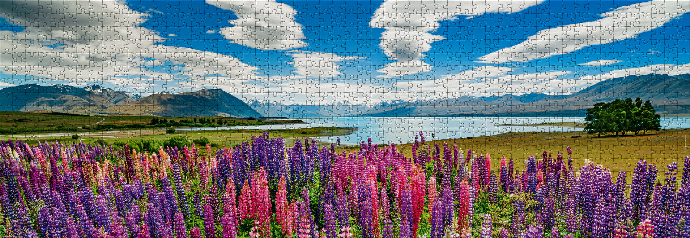 Lago Tekapo, quebra-cabeça Heye 1000 peças
