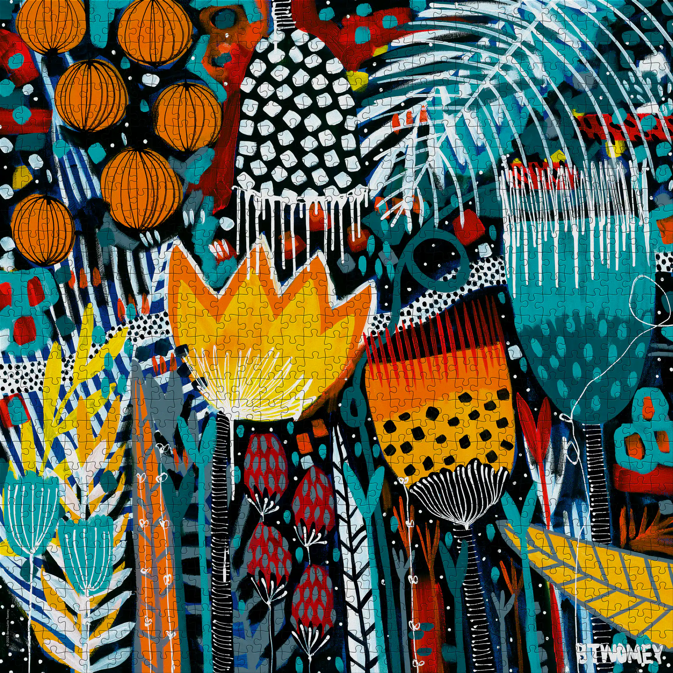 JAMHEADS HAL トレカ Sol tropical, quebra-cabeça Cobble Hill 1000 peças
