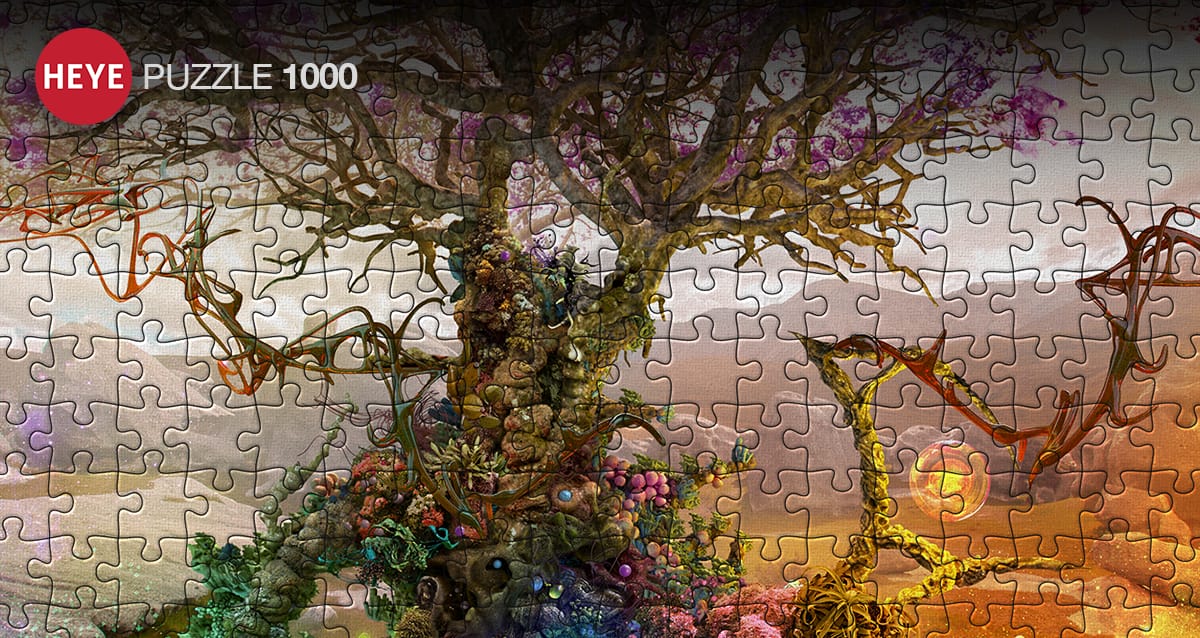 Coleção 'Árvores misteriosas' - Heye Puzzle Brasil