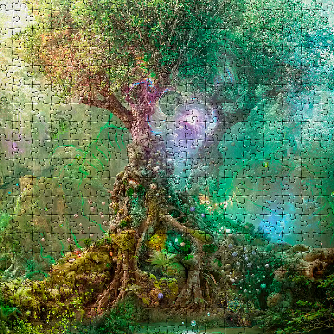 Coleção 'Árvores misteriosas' - Heye Puzzle Brasil