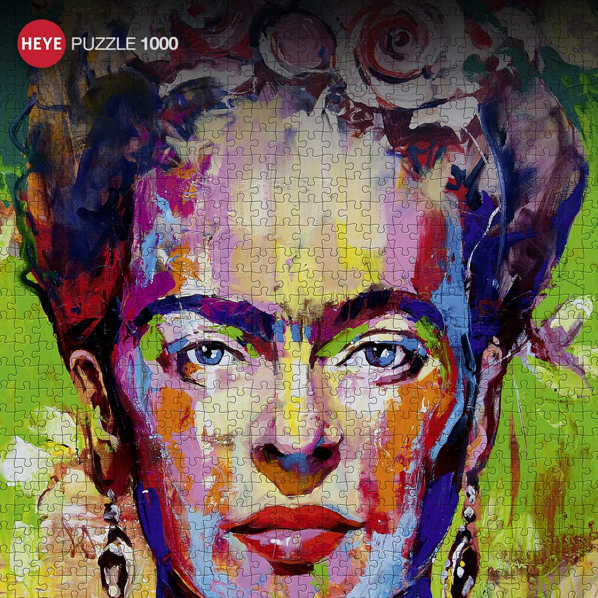 へいへい Frida, quebra-cabeça Heye 1000 peças